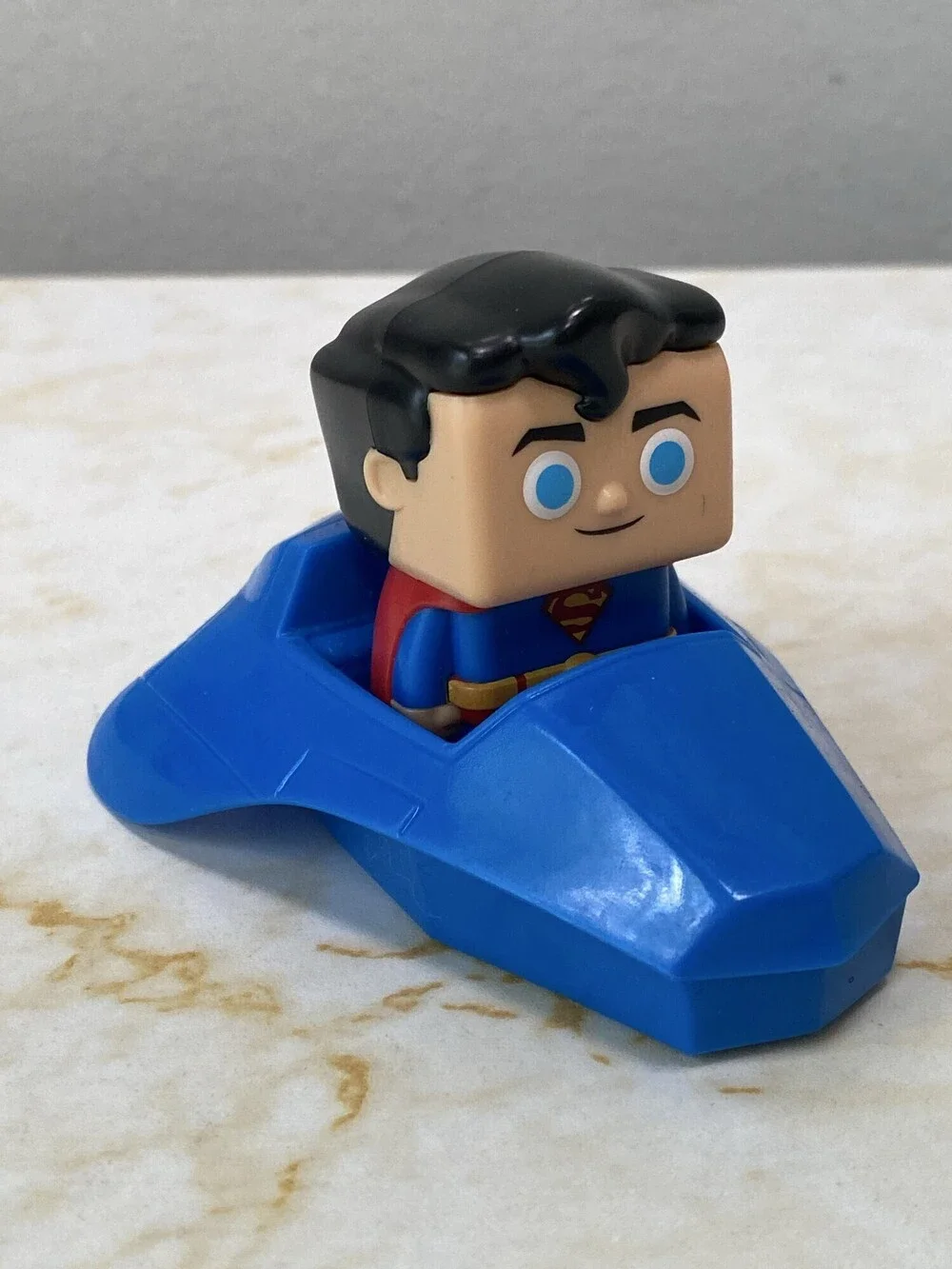 Wendy's Superman 2-in-1 Figure and Blue Vehicle Toy